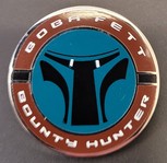 Star Wars Boba Fett Bounty Hunter pin