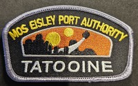 Star Wars Mos Eisley Port Authority Tatooine Patch 