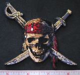 Pirates of the Caribbean Skull & Blades  patch
