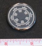 Star Wars Imperial Target logo pin