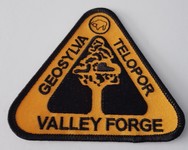 Valley Forge Yellow Black Logo Patch