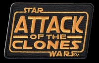 Attack of The Clones Logo Patch