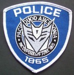 Transformers Police Patch