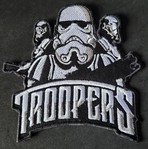 Star Wars Storm Trooper with Banner Patch