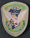 Top Gun; Squadron patch; US Seventh Fleet Ready Power for Peace Patch with Velcro back