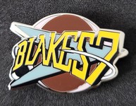 Blakes 7 logo Cloisonne Pin