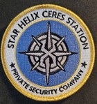 The Expanse TV Series Star Helix Security Company Logo Patch