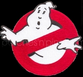 Ghostbusters logo patch SCREEN ACCURATE 3.5" dia 