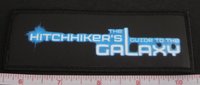 Hitch hikers Guide to Galaxy Logo patch
