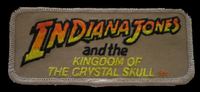 Indiana Jones  'Kingdom of Crystal Skull' Logo patch 
