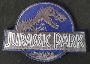 JURASSIC PARK Jurassic World Movie RANGER LOGO brodé Iron-on patch 