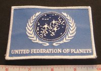 UFP White Laurels on Blue patch 
