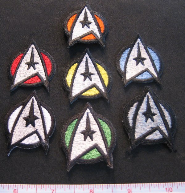 Star Trek Romulan Bird of Prey Uniform Patch Insignia Badge Pin Emblem 