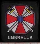 Resident Evil Logo  with UMBRELLA text Large patch 