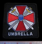 Resident Evil Logo  with UMBRELLA text Small patch 