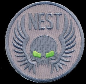 Mailed from USA Transformers NEST GLobal Logo 3.5" Uniform Patch TRPA-16 