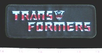 Transformers TV show  logo Patch