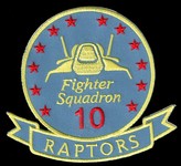 Raptor  'Raptors' Squadron 10 Patch 