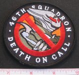 SAAB 46th Squadron 'Death on Call'  patch 