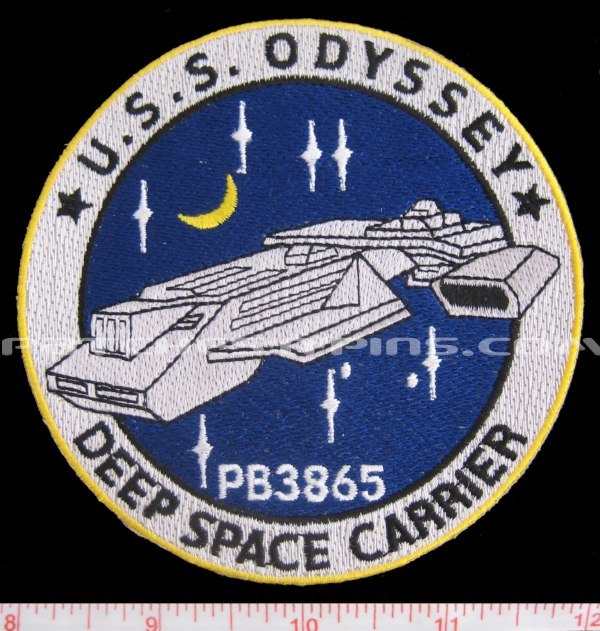 STARGATE SG-1 Uniform  Aufnäher Patch USS APOLLO Raumschiff-Logo gross Cosplay 