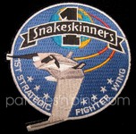 Stargate 1st 'Snakeskinners' Stategic Fighter Wing Patch