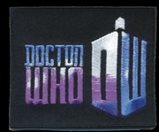 Doctor Who series 5 logo patch  - Matt Smith