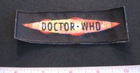 Doctor Who new series logo patch -  Ecclestone