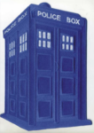 Doctor Who Tardis Jacket back patch