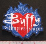 Buffy Logo blue/heart patch