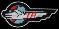Thunderbirds IR International Rescue logo  patch