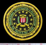 X-Files Paranormal Investigator Patch