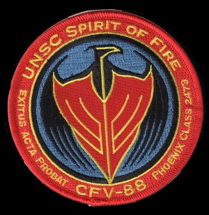 HALO9 HALO UNSC SPIRIT OF FIRE PATCH 