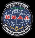 Resident Evil 6; BSAA logo  patch