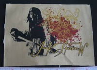 Pirates of the Caribbean II Jack Sparrow canvas khaki patch 