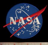 NASA logo  patch 
