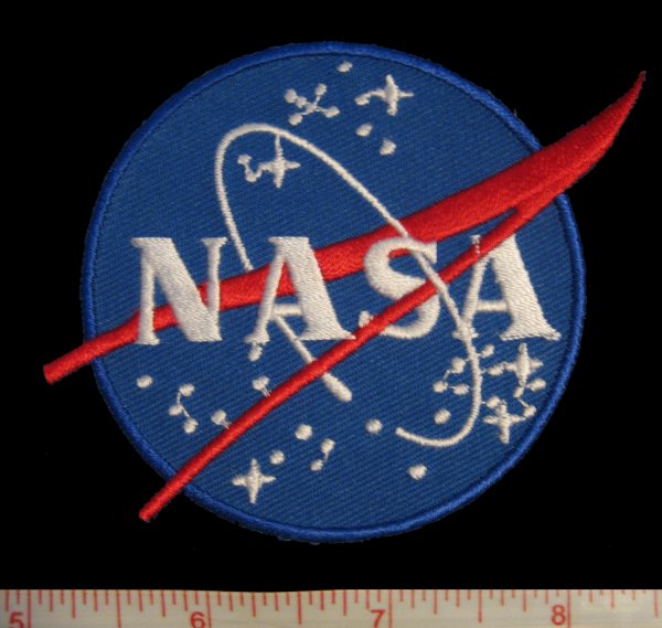 Aufnäher NASA  Vector logo  ca  10 x 14  cm 