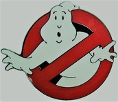 Ghostbusters Large No Ghosts Pin