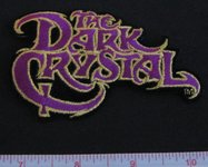 Dark Crystal Purple Logo patch 