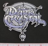 Dark Crystal Silver Logo patch