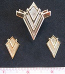 Battlestar Galactica Viper Pilots Wings Cloisonne Metal Pin