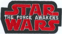 Star Wars The Force Awakens Logo Patch
