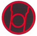 Red Lantern Corps Logo Patch