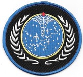 Star Trek UFP Medical Logo Patch