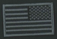 United States Stars and Stripes flag REVERSE urban camo patch