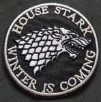 Game of Thrones House Stark Winter is Coming Patch