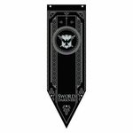 Game of Thrones Nights Watch Banner Flag Penant - Large