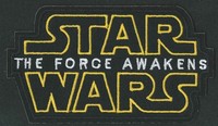 The Force Awakens Logo Patch