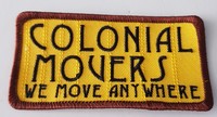 BSG; Colonial Movers Yellow patch