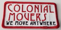 BSG; Colonial Movers White patch