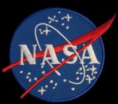 NASA small logo  patch 